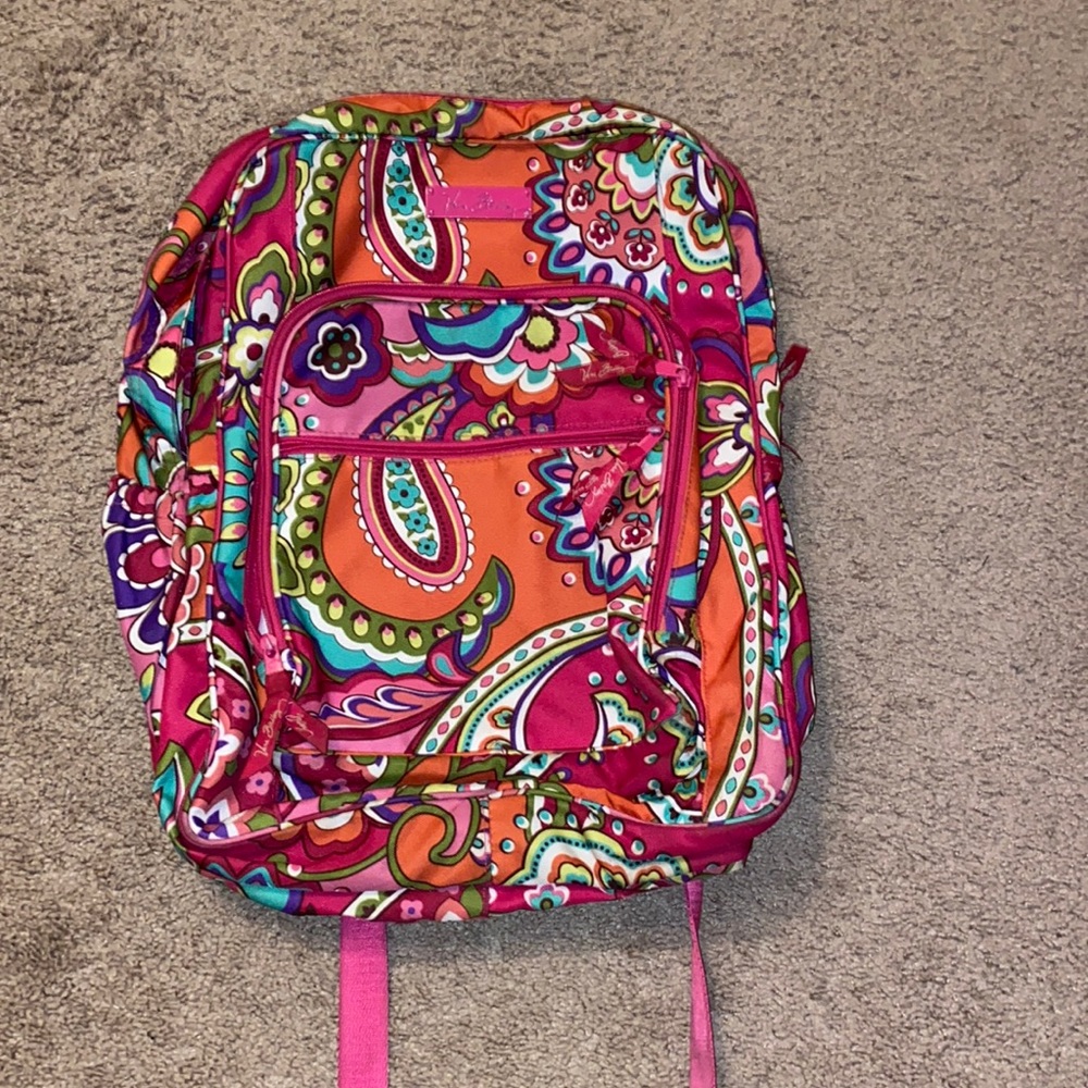 Vera Bradley Pink Swirls Backpack